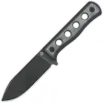 QSP Knife Canary Fixed Blade Black BSW - QS155B2