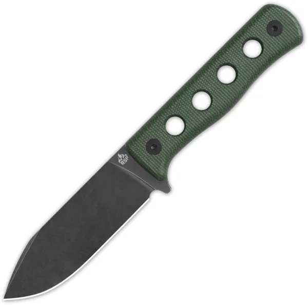 QSP Knife Canary Fixed Blade Green BSW QS155C2