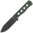 QSP Knife Canary Fixed Blade Green BSW - QS155C2