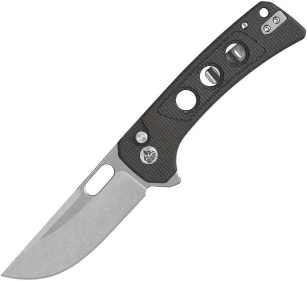 QSP Knife Unicorn Button Lock Brn Mic QS156A1