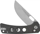 QSP Knife Unicorn Button Lock Brn Mic QS156A1