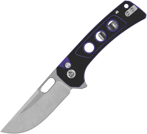 QSP Knife Unicorn Button Lock Pur G10 QS156B1