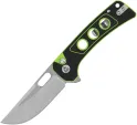 QSP Knife Unicorn Button Lock Neon G10 - QS156C1