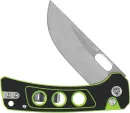 QSP Knife Unicorn Button Lock Neon G10 QS156C1