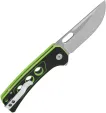 QSP Knife Unicorn Button Lock Neon G10 QS156C1