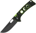 QSP Knife Unicorn Button Lock Neon G10 - QS156C2