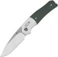QSP Knife Vault Glyde Lock Green Micarta - QS157B1