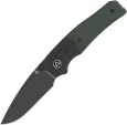 QSP Knife Vault Glyde Lock Green Micarta - QS157B2