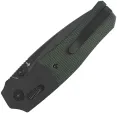 QSP Knife Vault Glyde Lock Green Micarta QS157B2