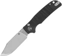 QSP Knife Kali Button Lock Black G10 - QS159B1