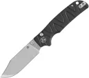 QSP Knife Kali Button Lock Black Al - QS159F1