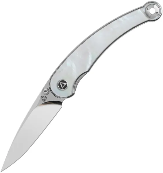 QSP Knife Dolphin Linerlock Pearl QS161C