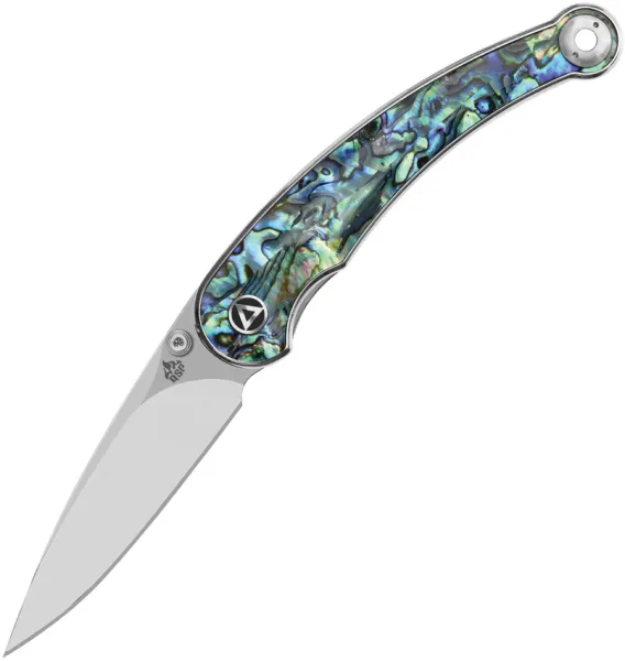 QSP Knife Dolphin Linerlock Abalone QS161D