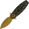 QSP Knife Beetle. Bronze. Blk G10. - QS162C