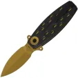 QSP Knife Beetle. Bronze. Blk G10. QS162C