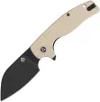 QSP Knife Chefmaster. Black. Ivory G10 - QS163B2