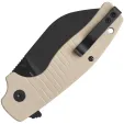 QSP Knife Chefmaster. Black. Ivory G10 QS163B2