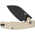 QSP Knife Chefmaster. Black. Ivory G10 QS163B2