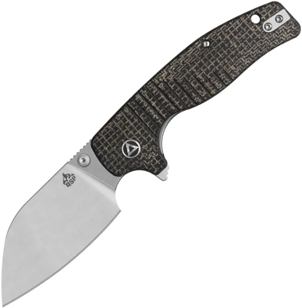 QSP Knife Chefmaster. Brown Micarta QS163C1