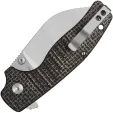 QSP Knife Chefmaster. Brown Micarta QS163C1