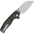 QSP Knife Chefmaster. Brown Micarta QS163C1