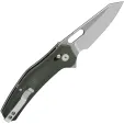 QSP Knife Emu. Green Micarta QS164B1