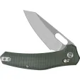 QSP Knife Emu. Green Micarta QS164B1
