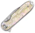 QSP Knife Nebula Liner lock Pearl QS168A