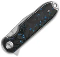 QSP Knife Nebula. Blue Shredded CF QS168C