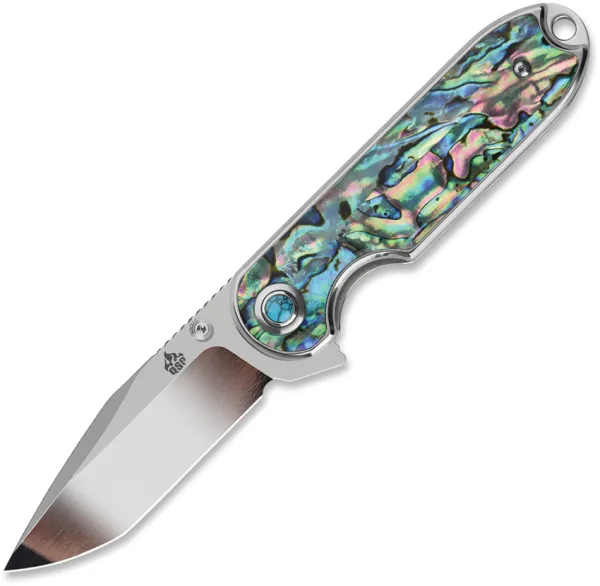 QSP Knife Nebula Linerlock Abalone QS168F