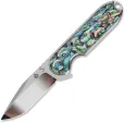 QSP Knife Nebula Linerlock Abalone - QS168F