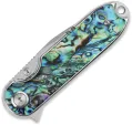 QSP Knife Nebula Linerlock Abalone QS168F