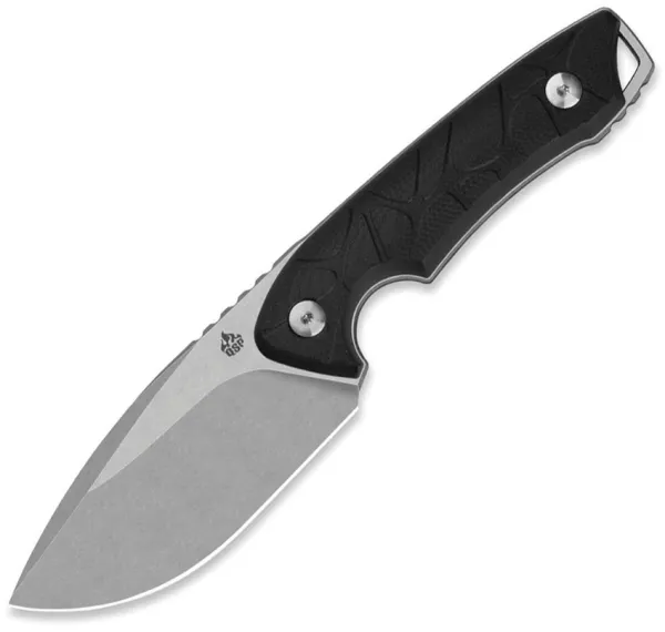 QSP Knife Tiny TOT Fixed Blade SW Black QS169A1