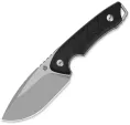 QSP Knife Tiny TOT Fixed Blade SW Black - QS169A1