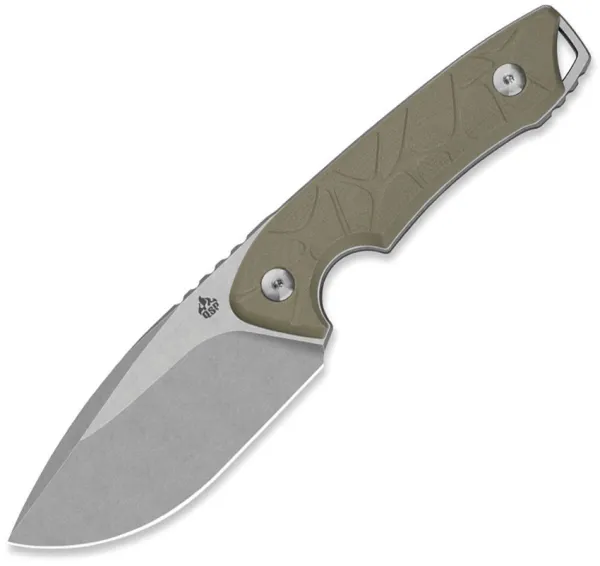 QSP Knife Tiny TOT Fixed Blade SW Sand QS169C1