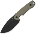 QSP Knife Tiny TOT Fixed Blade BSW Sand - QS169C2