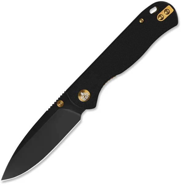 QSP Knife Ferret Linerlock Blackout QS170A2