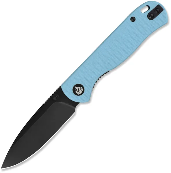 QSP Knife Ferret Linerlock Blk Sky QS170B2
