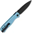 QSP Knife Ferret Linerlock Blk Sky QS170B2