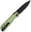 QSP Knife Ferret Linerlock Blk Glow QS170C2