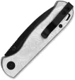 QSP Knife Ferret Linerlock Blk Alum Foil QS170D2