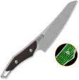 QSP Knife T-Cook Fixed Blade Glow Mic QS172C1