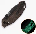 QSP Knife Elk Glyde Lock Glow Brown QS173A2