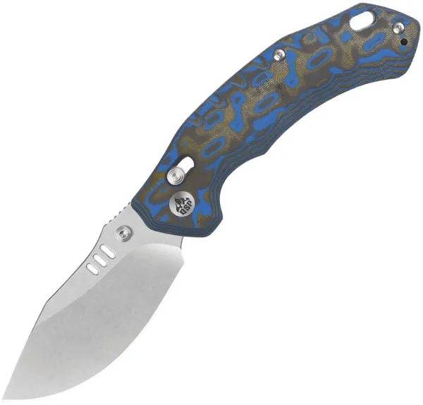QSP Knife Elk Glyde Lock Blue Mic QS173B1