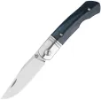QSP Knife Heron Slip Joint Blue Bone - QS175C