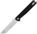QSP Knife Mantis Linerlock Black G10 - QS176A1