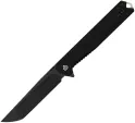 QSP Knife Mantis Linerlock Black G10 - QS176A2