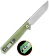 QSP Knife Mantis Linerlock Glow G10 QS176B1
