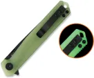 QSP Knife Mantis Linerlock Glow G10 QS176B2