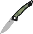 QSP Knife Peregrine Linerlock Blk Glow - QS177A1
